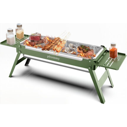 Portable BBQ Multi-Functional Camping Steel Stainless Lightweight Grill